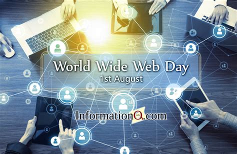 World Wide Web Day﻿ on 1st August | WWW Day | InforamtionQ.com