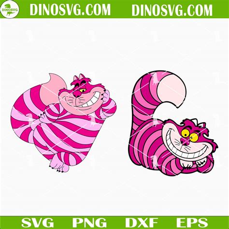 Cheshire Cat SVG, Alice's In Wonderland SVG, Disney Cartoon SVG File For Cricut - DinoSvg