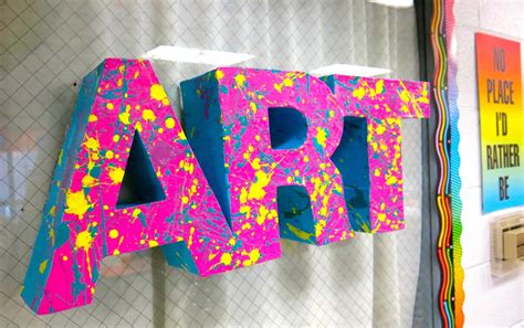 Cassie Stephens: In the Art Room: 3-D Letters!