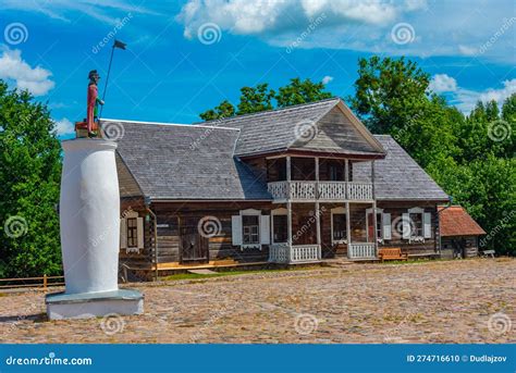 The Ethnographic Open-Air Museum of Lithuania in Kaunas Stock Photo - Image of square, heritage ...