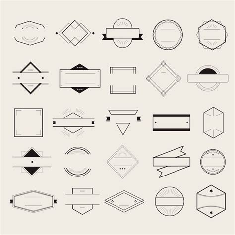 Logo Shapes - Free Vectors & PSDs to Download