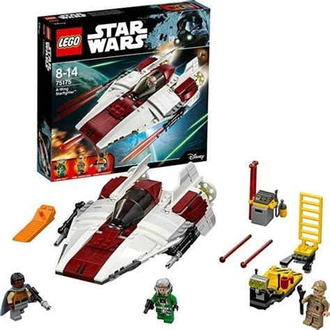 LEGO Star Wars 75003 A-Wing Starfighter Complete Instructions W/ Admiral Ackbar ...