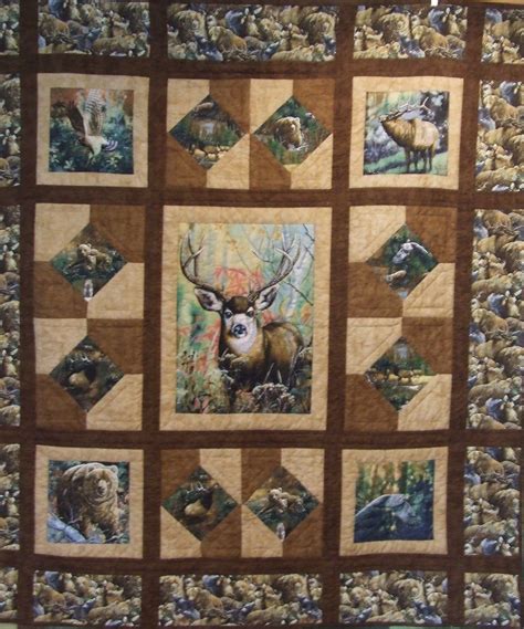 Fabric panel quilts | Panel quilt patterns, Fabric panel quilts, Quilts