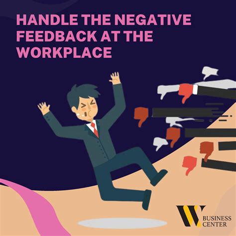 How To Handle Negative Feedback At The Workplace? – W Business Center