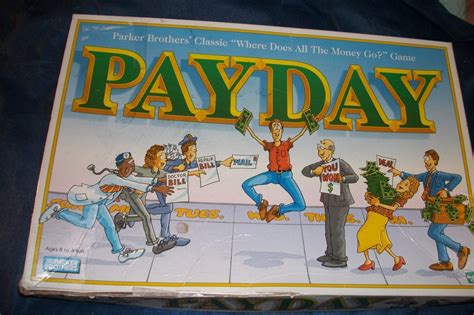 Payday board game 1999 parker brothers - Toys & Hobbies