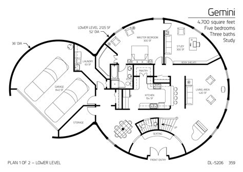 Dome House Floor Plans - floorplans.click