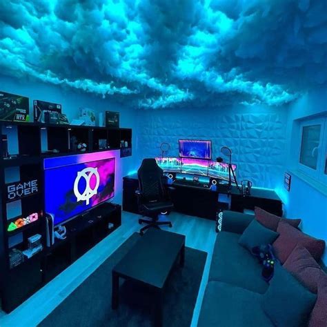 Luxury Gaming Room Idea l game room setup l game room decor l game room lighting l PUBG l GTA ...