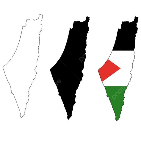 Palestine Map Outline Png Israel And Palestine Map Outline Clipart | Porn Sex Picture