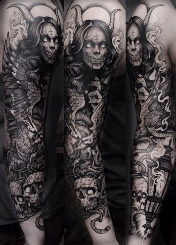 Top 9 Scary Demon Tattoo Designs for Men | Styles At Life