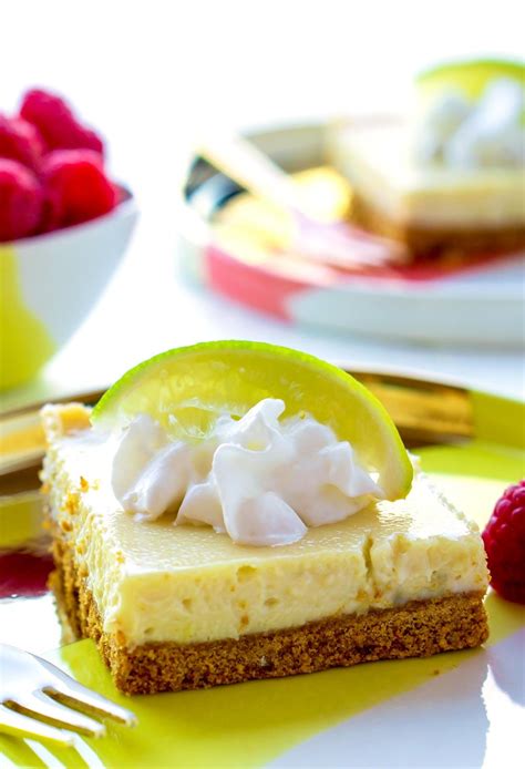 Key Lime Bars • Food Folks and Fun