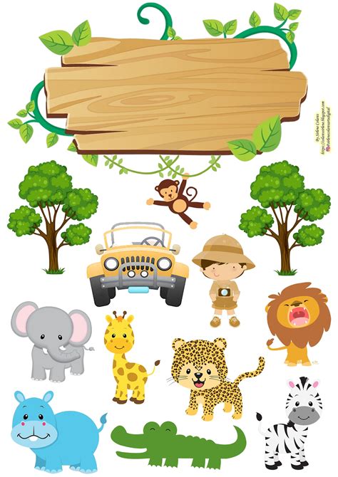 Jungle Safari Cake, Safari Birthday Cakes, Jungle Theme Birthday, Safari Cakes, Safari Theme ...