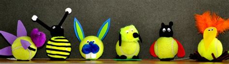 tennis ball craft | Tennis ball crafts, Golf ball crafts, Tennis crafts