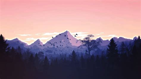 Aesthetic Mountain Computer Wallpapers - Top Free Aesthetic Mountain Computer Backgrounds ...