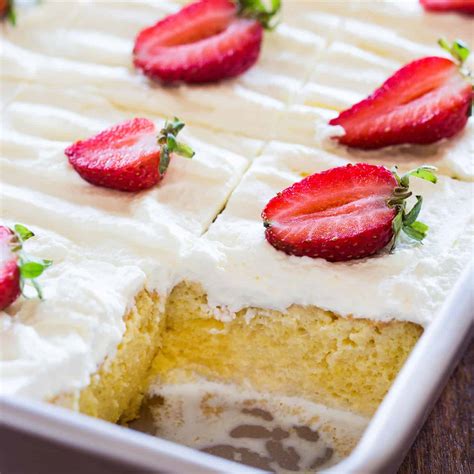 Mexican Tres Leches Cake (pastel de tres leches) | Authentic Recipe - Maricruz Avalos Kitchen Blog