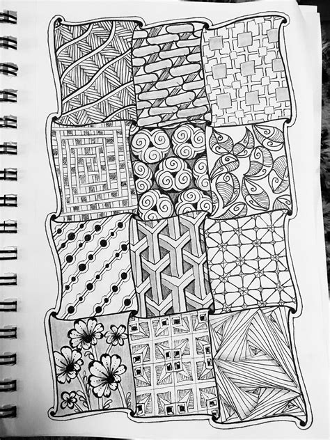 Beginner Zentangle Designs