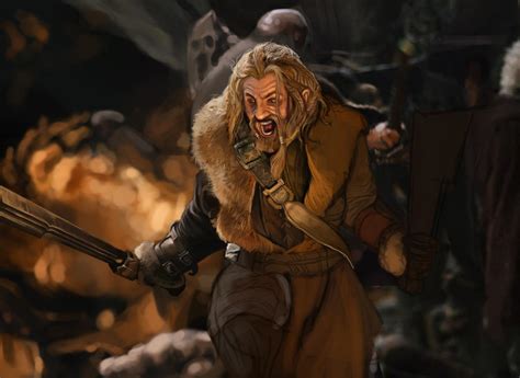 Fili from The Hobbit study by Andy-Butnariu on DeviantArt