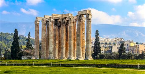 The Temple of Olympian Zeus, Athens, Greece