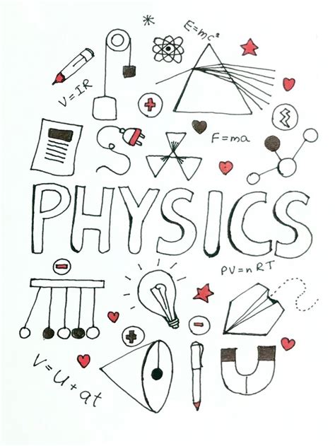 Physics Cover Page Design Ideas | Book art projects, Book cover page design, Front cover designs