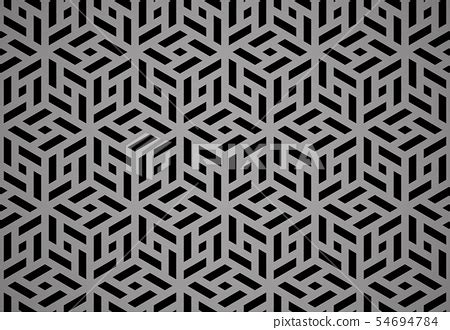 Abstract geometric pattern. A seamless vector - Stock Illustration [54694784] - PIXTA