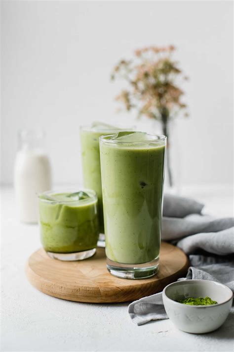 5-Minute Iced Green Tea Matcha Latte-3 - Jar Of Lemons