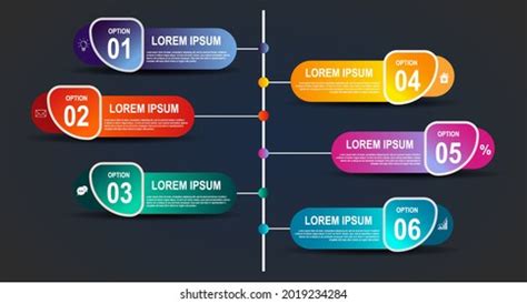 Infographic Template Process Diagram Infographic Design Stock Vector ...