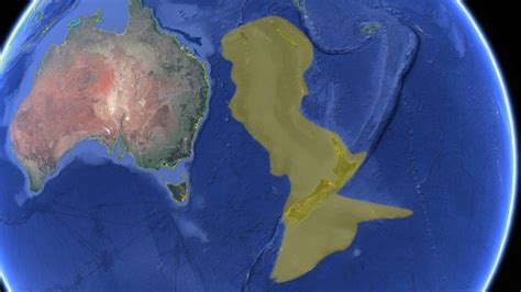 Submerged Continent of Zealandia Mapped By Scientists For The First Time