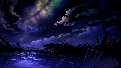 Anime Landscape Night