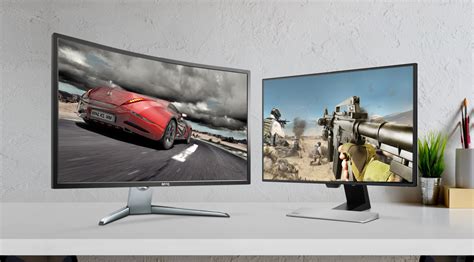 Curved Monitor vs Flat Monitor - Which One Is Better For Work and Gaming? - BestMonitorinIndia.in