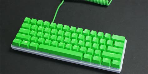 Customizing Razer keyboards with keycaps, coiled cables, and wrist rests