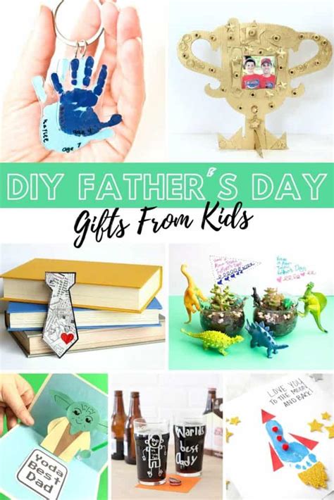 30 DIY Father's Day Gifts from Kids that are Easy to Make! - Joyful Derivatives