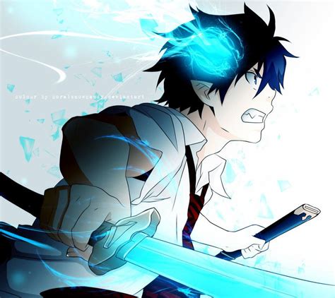 rin okumura blue exorcist by coralsnowcandy on DeviantArt | Blue exorcist anime, Blue exorcist ...