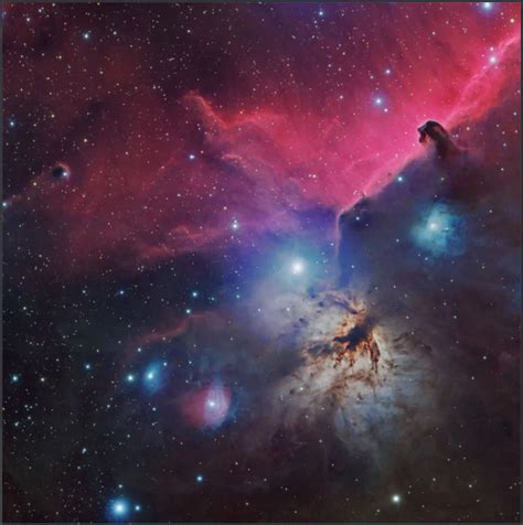 Nebulosas em Orion