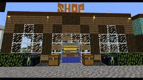 Minecraft Shop Front