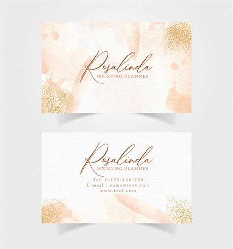 Premium Vector | Business card with abstract splash and sparkle template