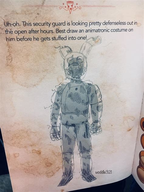 from fnaf security (survival) logbook by woddle321 on DeviantArt