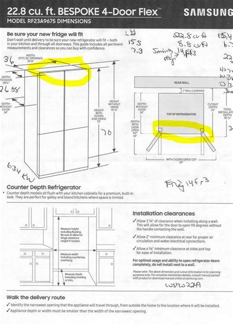 Bespoke Counter Depth 4 Door Flex Refrigerator 23 Cu Ft In Grey Glass Bndl 1616700105500 Samsung Us