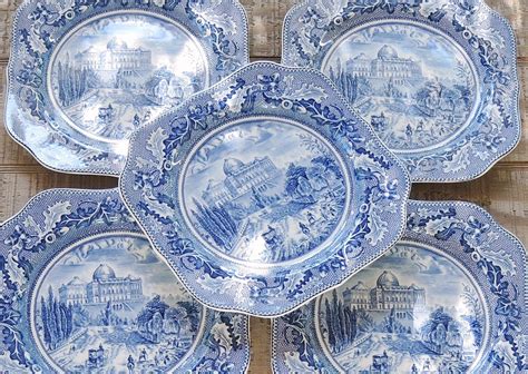 7x Pieces Johnson Brothers "Historic America" Pattern China – Classics.Life