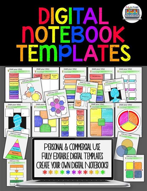 Free Digital Interactive Notebook Templates - Printable Templates