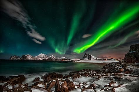 Photo gratuite de arctique, arrière-plan, aurore