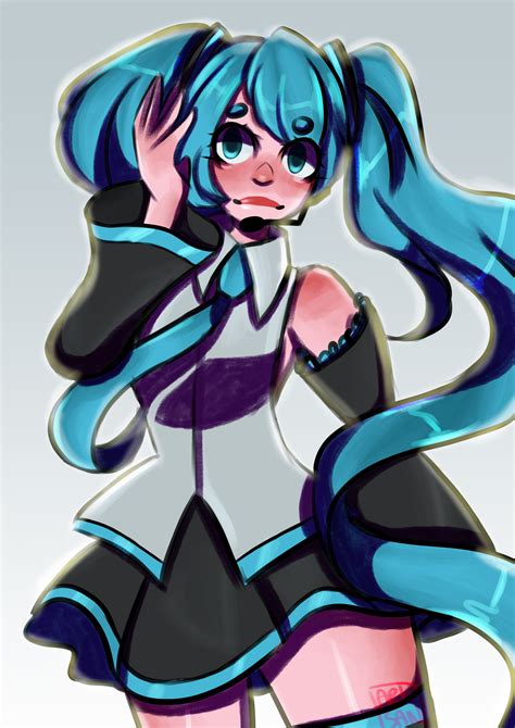 Hatsune Miku Fanart - IMAGESEE