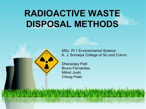 Types Of Radioactive Waste