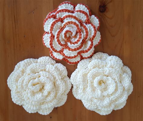 Simple Crochet Flowers Free Patterns at Jason Collins blog