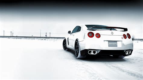 White Car Wallpaper