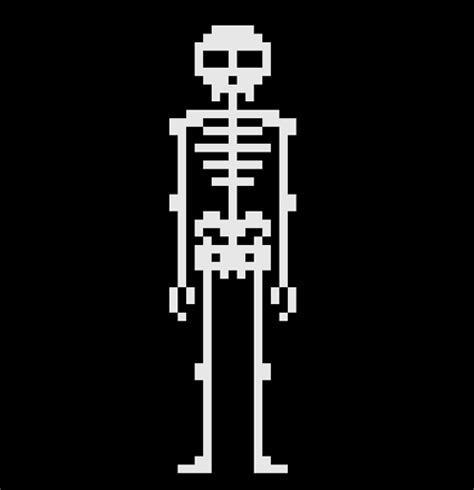 Pixelated Dancing Skeleton Meme GIF | GIFDB.com