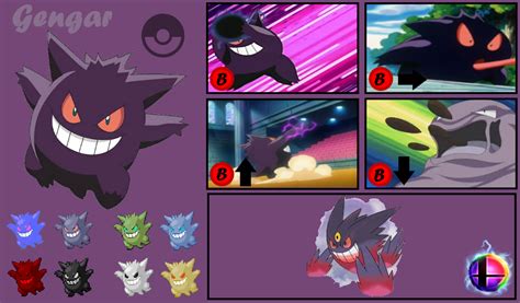 SSB Moveset - Gengar by domobfdi on DeviantArt