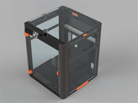 Bambu Lab P1P - "Vision" Enclosure by humebeam | Download free STL model | Printables.com