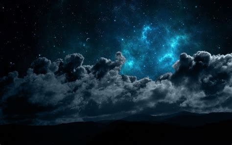 Night Clouds Wallpapers - Top Free Night Clouds Backgrounds - WallpaperAccess