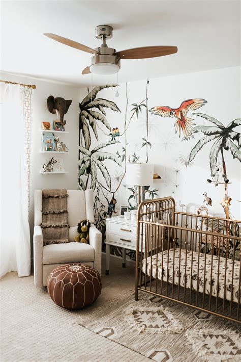 Jungle Themed Gender Neutral Nursery - Project Nursery