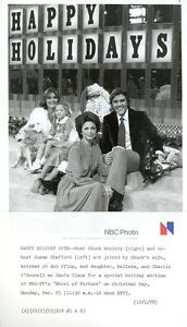 CHUCK WOOLERY SUSAN STAFFORD JO ANN PFLUG WHEEL OF FORTUNE CHRISTMAS NBC PHOTO | eBay