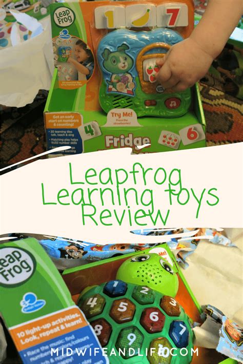 Leapfrog Learning Toys Review - Midwife and Life